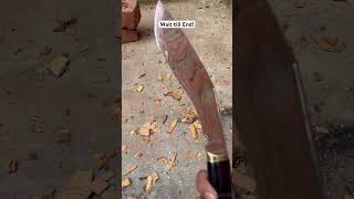 Quality Assurance By Himalayan Blades  kukriknife gurkhaknife blade khukrimaking forge usarmy [upl. by Ev]