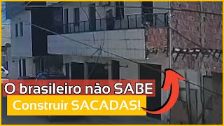 Mais uma sacada colapsa no Brasil  O JEITO ERRADO DE CONSTRUIR ESTRUTURAS EM BALANÇO [upl. by Almita]