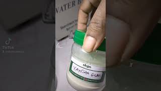 How to dissolve xanthan gum and add to your water without forming clumps [upl. by Kokaras993]