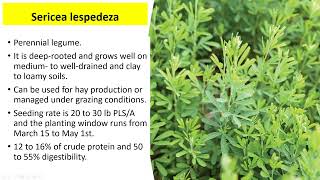 Sericea lespedeza nationalforagesweek [upl. by Adiarf]