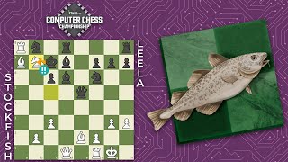 Stockfishs Attacks Are RELENTLESS vs Leela Chess Zero [upl. by Drooff763]