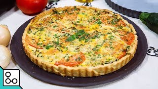 Quiche aux légumes dété  YouCook [upl. by Adnara]