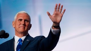 Watch Vice Presidential nominee Mike Pences full speech at the 2016 Republican National Convention [upl. by Tarryn]