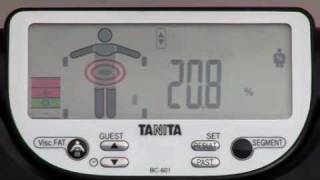 TANITA BC601 INNERSCAN FRENCH [upl. by Annaeiluj718]