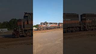 Guilford Engines working in the Waterville Yard ME railway train railfan railroad maine [upl. by Ethelyn]