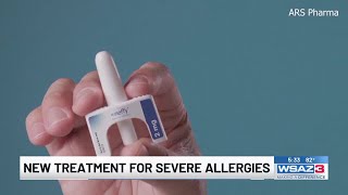 FDA approves first nasal spray for treatment of anaphylaxis [upl. by Okechuku527]