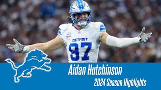 Aidan Hutchinson 2024 Season Highlights [upl. by Llig275]