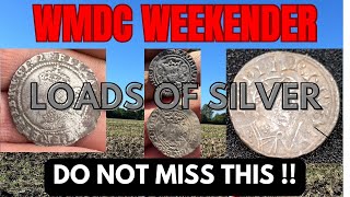 WMDC WEEKENDER LOTS OF SILVER INC SAXON metal detecting ukmetaldetecting treasure xpdeus [upl. by Wardlaw862]