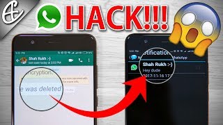 Read WhatsApp Messages Deleted by Sender  New Hack [upl. by Monro]