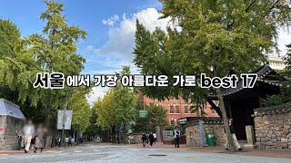 🎈단풍이 아름다운 걷고 싶은 길 1호 인근 직장인이 알려주는 꿀팁 알고 떠나요 [upl. by Vanni172]