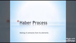 ಕನ್ನಡ  Habers Process  Ammonia production  p block elements  Chemistry  NCERT [upl. by Anelagna]