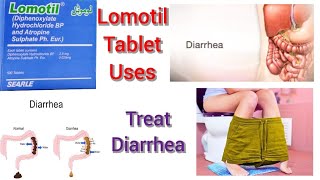 Lomotil Tablet Uses in Urdu Hindi  Treat Diarrhea [upl. by Hecht]