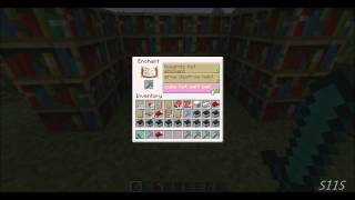 Minecraft  Decodificando a mesa de encantamentos  Silk Touch [upl. by Sabra654]