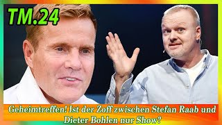 Geheimtreffen Ist der Zoff zwischen Stefan Raab und Dieter Bohlen nur Show [upl. by Zobe]