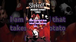 Misheard Slipknot lyrics SongSurfacing slipknot metal comedy [upl. by Annaierb]