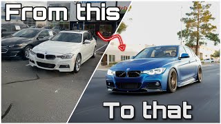 Building an F30 in 10 Minutes BIG TURBO 340I [upl. by Ahseki]