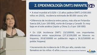 Sesión clínica Situación actual de la Diabetes Mellitus en la población pediátrica de Guadalajara [upl. by Allicsirp]