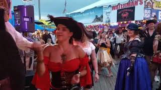 Prettiest Best Pirate Wench contest at Watermans [upl. by Selden]