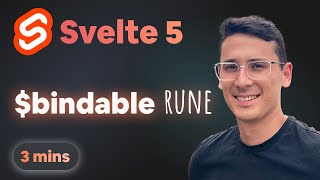 Svelte 5 bindable [upl. by Yrotciv]