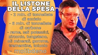 ALESSANDRO BARBERO  IL LISTONE DELLA SPESA la lista del molibdeno [upl. by Nnaacissej686]