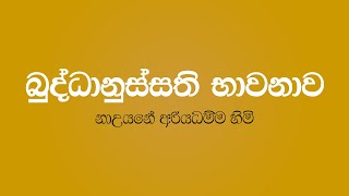 Buddhanussathi Bawanawa  Nauyane Ariyadhamma Thero [upl. by Shushan405]