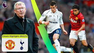 Three Goals in Three Minutes  Man Utd 23 Tottenham Hotspur  Classic Premier League Highlights [upl. by Eipper]