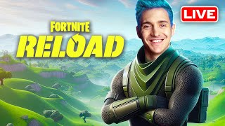 Finally Playing Fortnite Reload 🔴 Live [upl. by Mayhew]