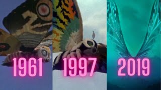 EVOLUTION OF MOTHRA IN MOVIES AND CARTOONS19612021 [upl. by Medin]