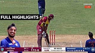 India vs West Indies 4th T20 Match Full Highlights 2022 •IND vs WI HighlightsToday Match Highlights [upl. by Harlow121]