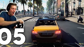 Taxi Life A City Driving Simulator  Part 5  ROAD RAGE in the Mercedes AMG [upl. by Lydon794]