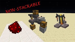 FILTRE A ITEMS NONSTACKABLES  FILTRE A POTION  Minecraft tuto Redstone [upl. by Eenerb]