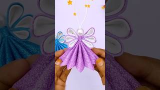 Handmade Christmas Angel🌲 DIY Xmas Ornaments Crafts Idea 2024😍❄️ diy craft christmas handmade [upl. by Ballou219]