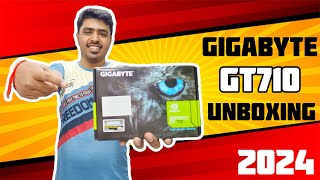 Unboxing amp Review GIGABYTE GeForce GT 710 2GB Graphics Card 2024 Buyers Guide [upl. by Maer]