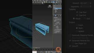 Creating Table with Cabriole legs in 3ds Max [upl. by Lise596]