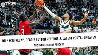 RUMSU Recap Reggie Sutton Returns amp Transfer Portal Updates  Rutgers Scarlet Knights Basketball [upl. by Berwick538]