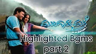 Mungaru male Kannada movie Bgm Part 2  Ganesh  Pooja gandhi  pkcombines [upl. by Lessig]