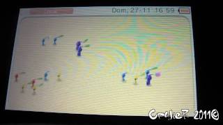 Transferencia de datos DSi a 3DS Animaciones Pikmin [upl. by Kealey702]