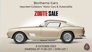 The Zoute Sale  Sunday 8th October [upl. by Sadick166]