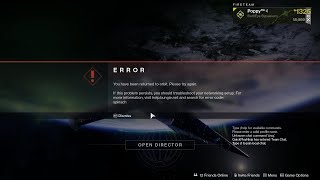 Destiny 2 Spinach Error [upl. by Jauch]