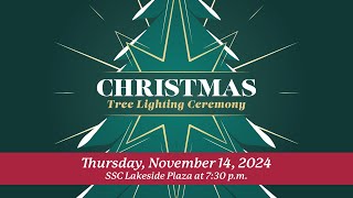 Christmas Tree Lighting Ceremony  2024 [upl. by Lucho]