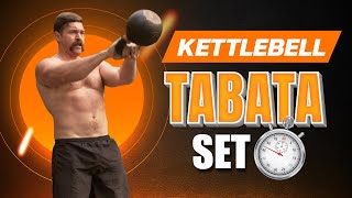 4 Minute Kettlebell Tabata Workout Burn Fat amp Build Muscles FAST  Coach MANdler [upl. by Molly378]