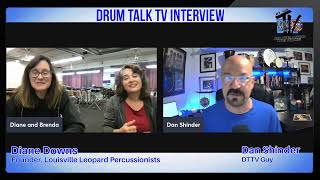 Diane Downs Talks 30 Years of Louisville Leopard Percussionists on Drum Talk TV [upl. by Zil156]