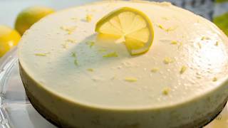 Cheesecake al limone senza cottura  Ricettait [upl. by Galloway]