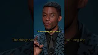 Chadwick Boseman honors an emotional Denzel Washington blackpanther celebrity wholesome [upl. by Ivzt]