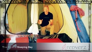 Inside Sleeping Bay of the Atacama Expedition Tent from Redverzcom [upl. by Salokcin]