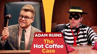 The Truth About the McDonalds Coffee Lawsuit  Adam Ruins Everything [upl. by Anawal442]