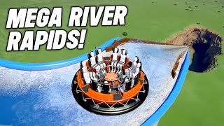 Planet Coaster  WORLDS FASTEST RAPIDS RIDE EVER [upl. by Ellenohs]