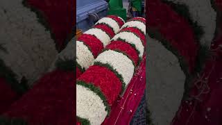 ￼￼￼￼ Amman Kovil Malai 🙏 velloreflowershop love amman amma malai flowerflower flowers ￼ [upl. by Corri523]