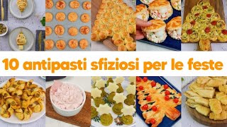 10 antipasti sfiziosi per Natale facili e veloci [upl. by Hahsia]