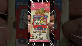 Opening Animal Crossing X Sanrio amiibo Cards shorts AnimalCrossing ACNH [upl. by Xirtaeb]